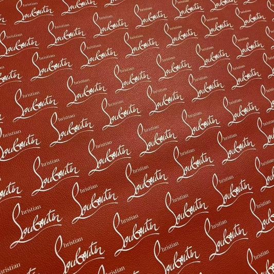 Designer Red Loub Classic 1 Yard